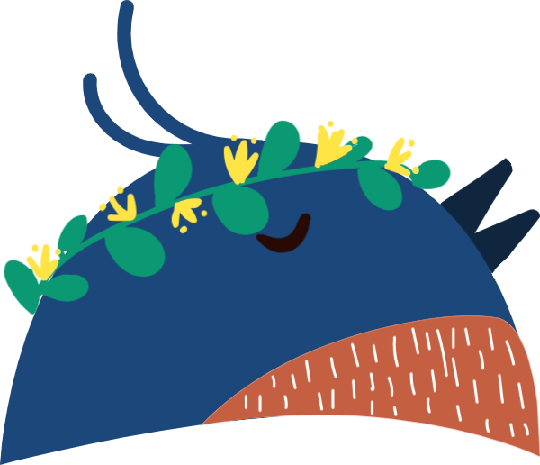 Free Online Birds Animals Plants Cute Vector For Design - Sticker Clipart (600x516), Png Download