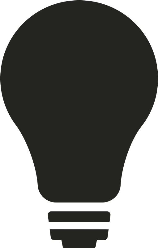 Utilities - Android Icon Lightbulb Clipart (1000x1000), Png Download
