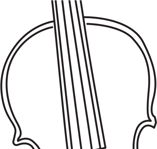 Drawn Violin Instrument Clipart (640x480), Png Download