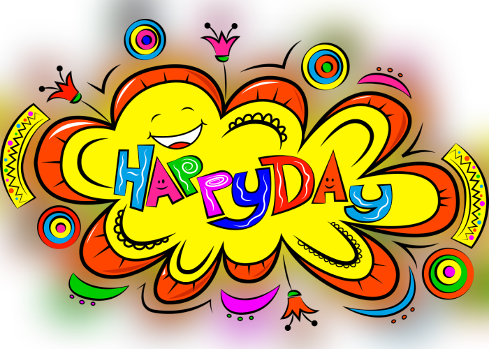 Color Palette Ideas From Text Flower Clip Art Image - New Year 2018 Quotes In English - Png Download (700x500), Png Download