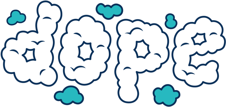 Justin Poulter X Snapchat Stickers Typography Lettering - Dribbble Clipart (800x600), Png Download