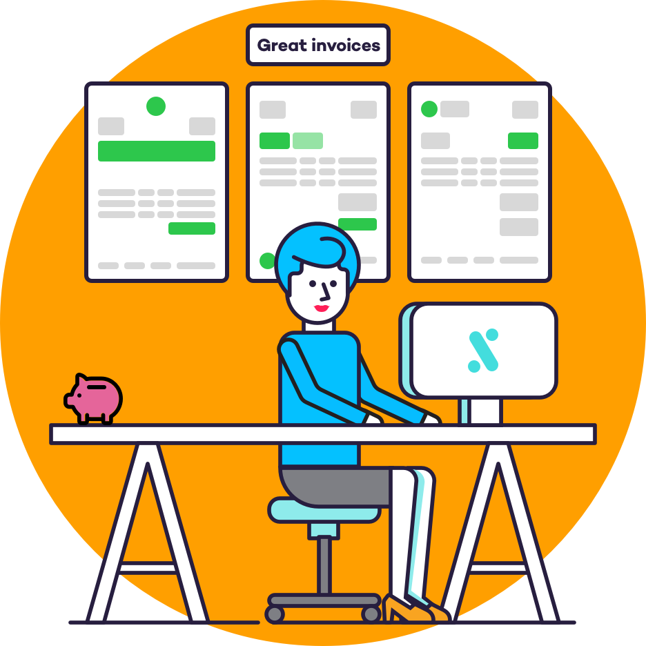 Beautiful Looking Invoices For Freelancers And Small - Invoice Clipart (936x936), Png Download