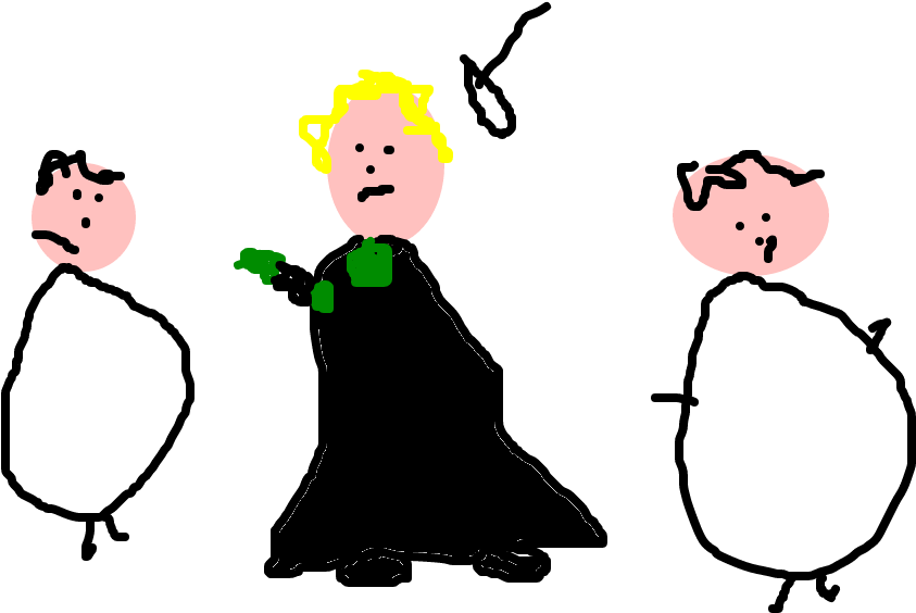 Draco Malfoy - Cartoon Clipart (1020x608), Png Download