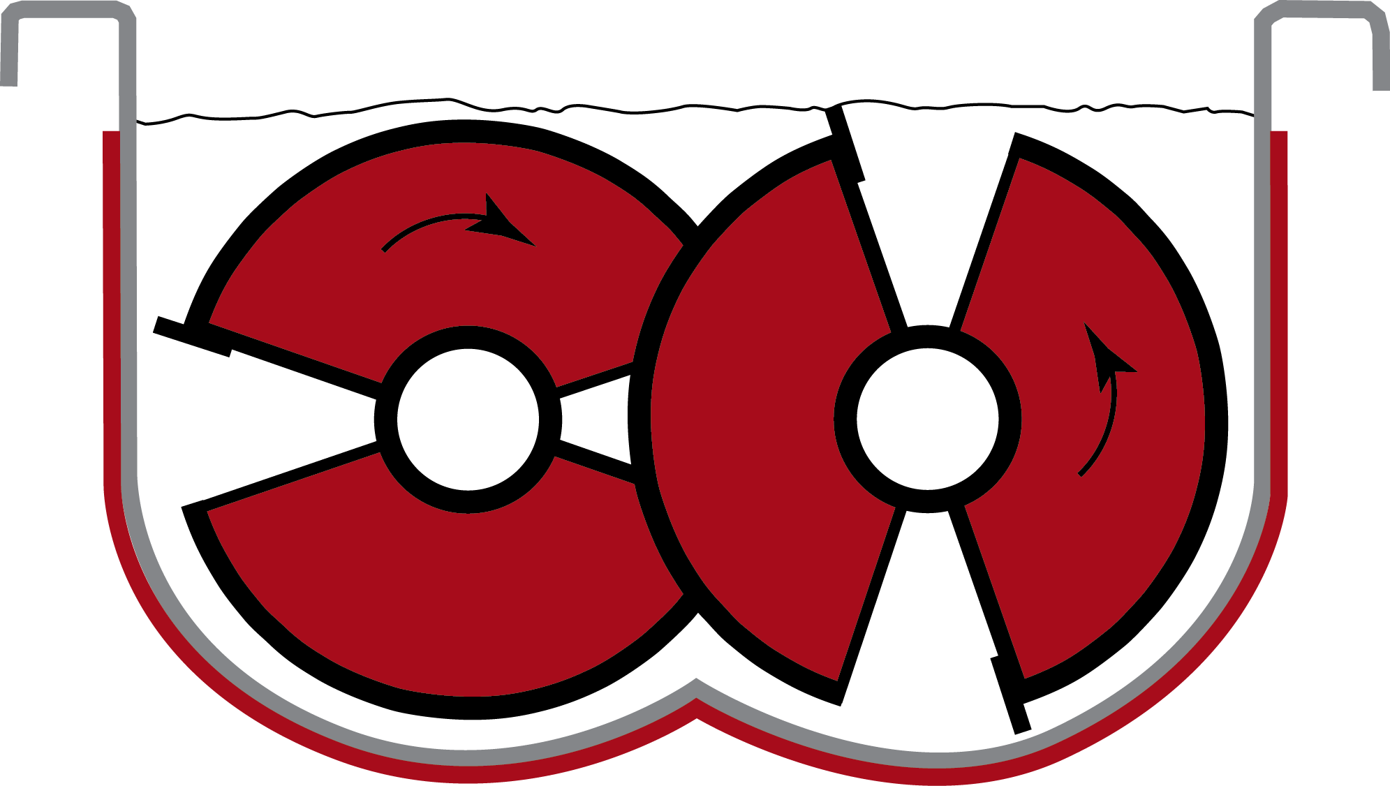 The Komline-sanderson Paddle Dryer / Processor Is A - Design Clipart (1991x1126), Png Download