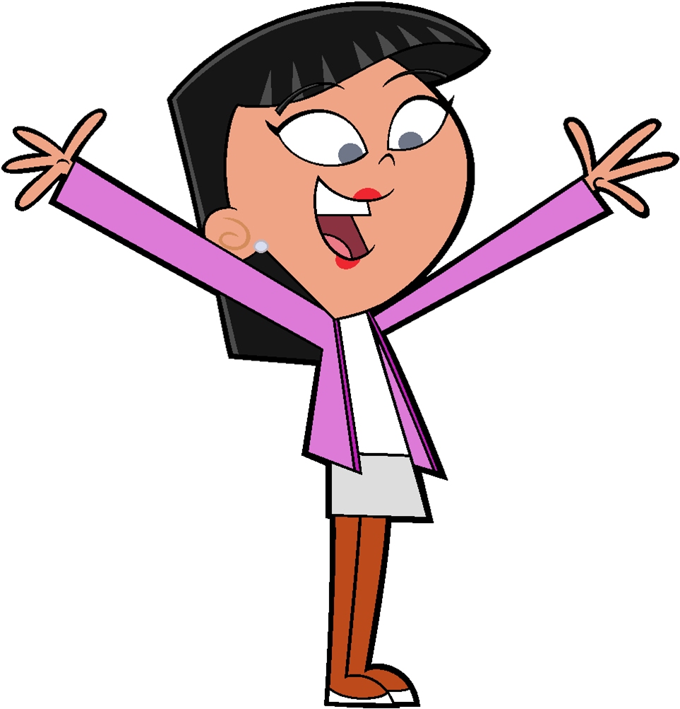 Trixie Tang - The Fairly Oddparents Clipart (1004x1037), Png Download
