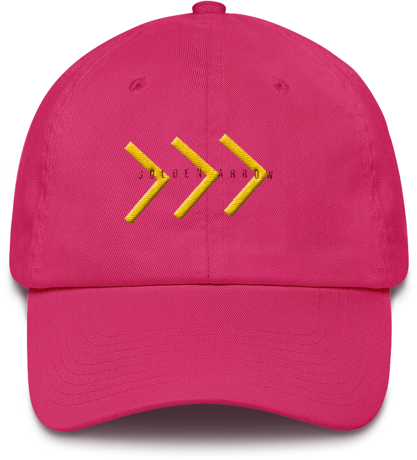 Golden Arrow Dad Hat Clipart (1000x1000), Png Download