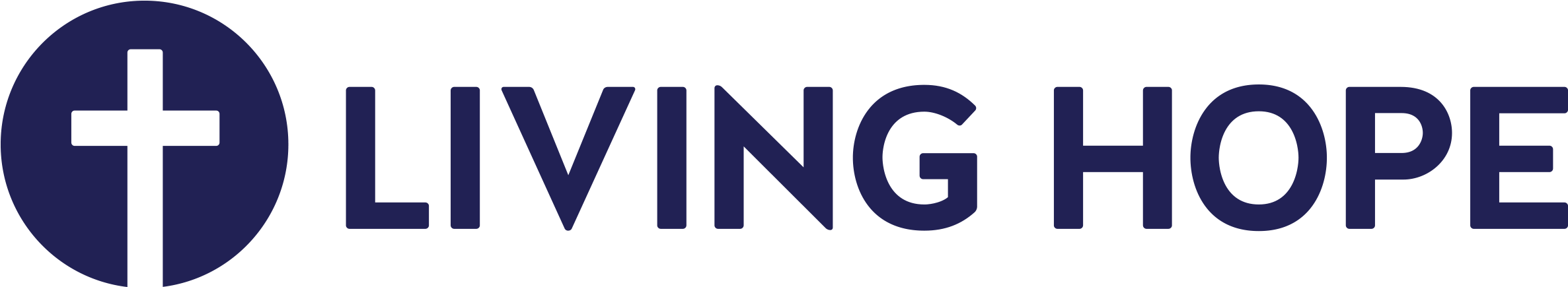 A Living Hope Clipart (3000x872), Png Download