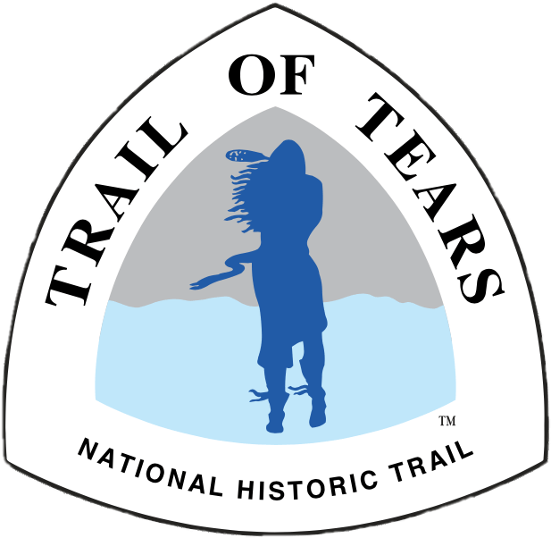 Trail Of Tears National Historic Trail Logo - Photograph History Trail Of Tears Clipart (626x609), Png Download