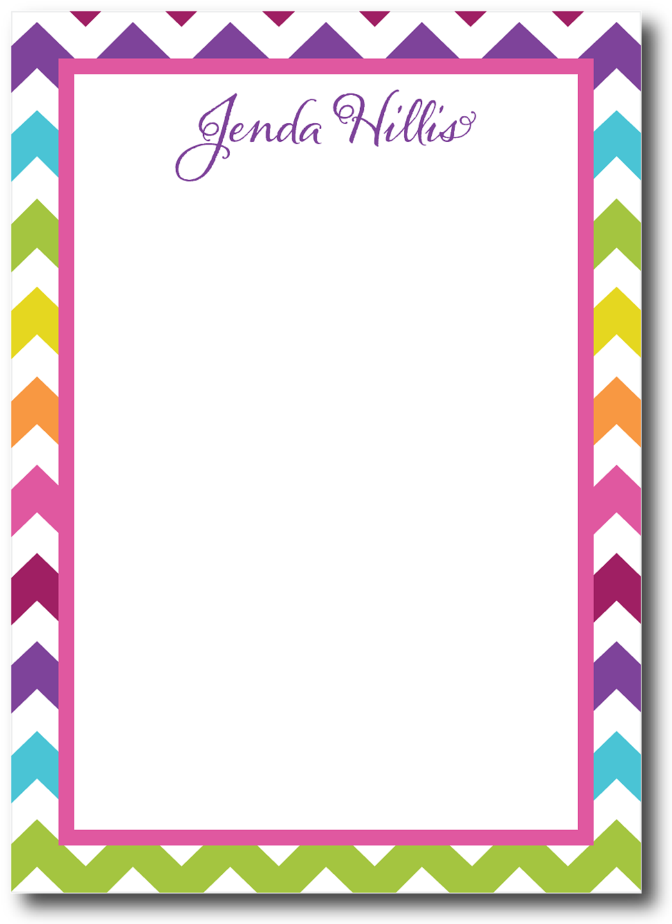 Home Huntsville Madison Ledgewood Fine Stationery Personalized - Paper Clipart (1000x1364), Png Download
