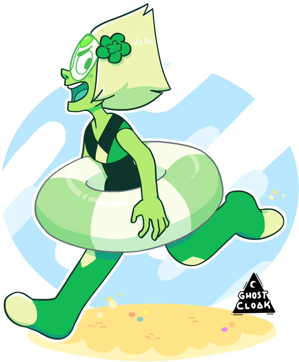 I Forgot To Upload This Earlier Just Some Peridot Having - Summer Clipart (1280x1246), Png Download