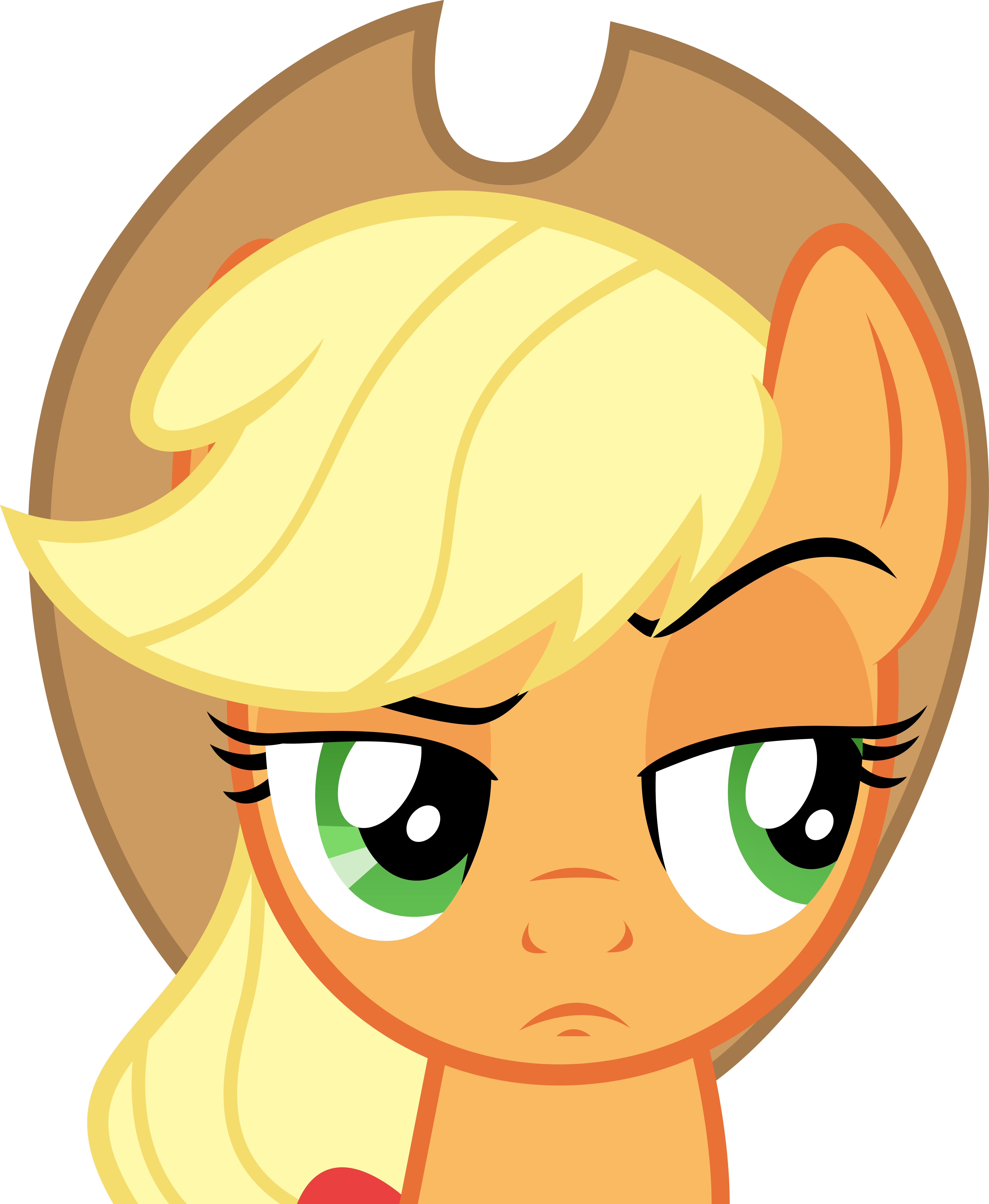 Anime Raised Eyebrow - Anime Raising One Eyebrow Clipart (5645x6875), Png Download