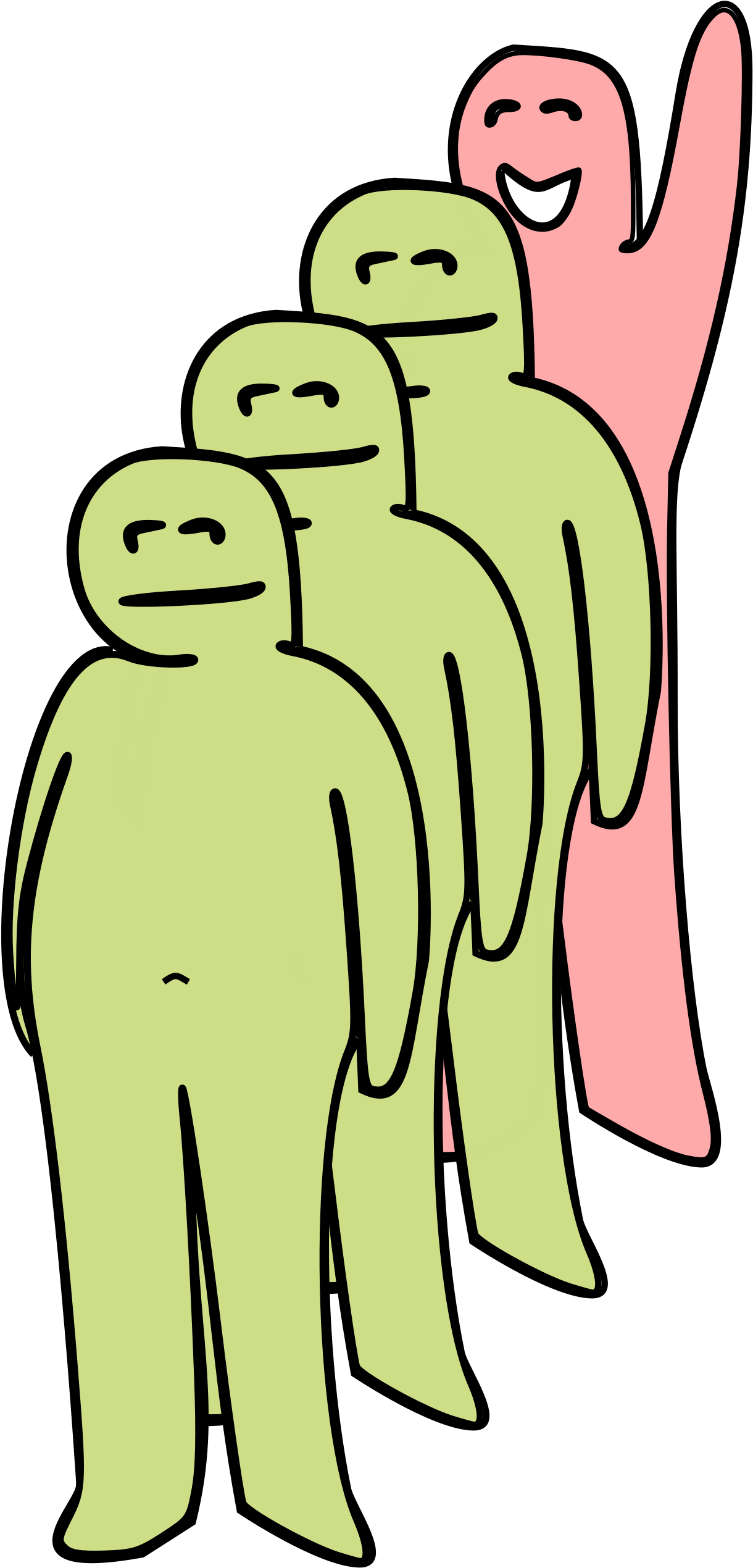 Hey Guys, What Are We Waiting For Anyway - Hindmost Clipart (2000x2828), Png Download