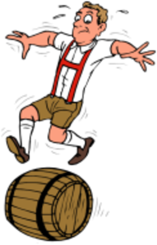 Totenbahren-fass, Das Oktoberfest Geschenk Rollt Karte Clipart (514x800), Png Download