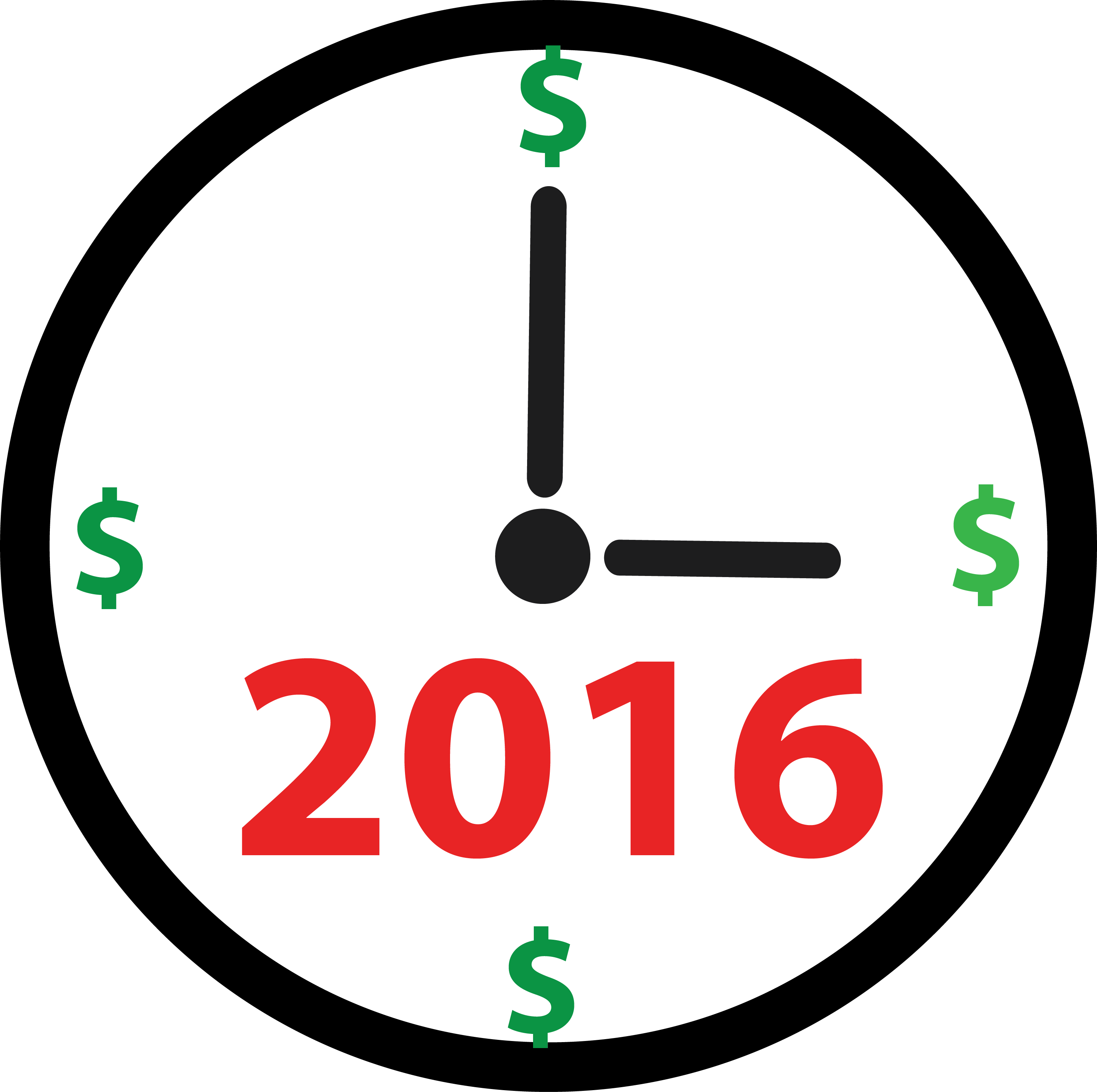 New Year 2016 Calendar Icon Stock Vector - Ibc 2018 Clipart (2947x2933), Png Download