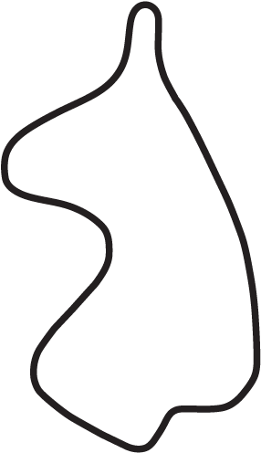 Sportscar Grand Prix - Line Art Clipart (792x612), Png Download