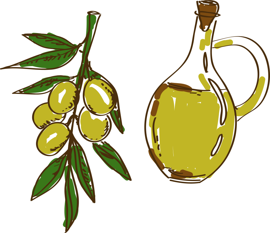 Olive Oil Painted Transprent Png Free Download - Travel Spain For Children Clipart (930x804), Png Download