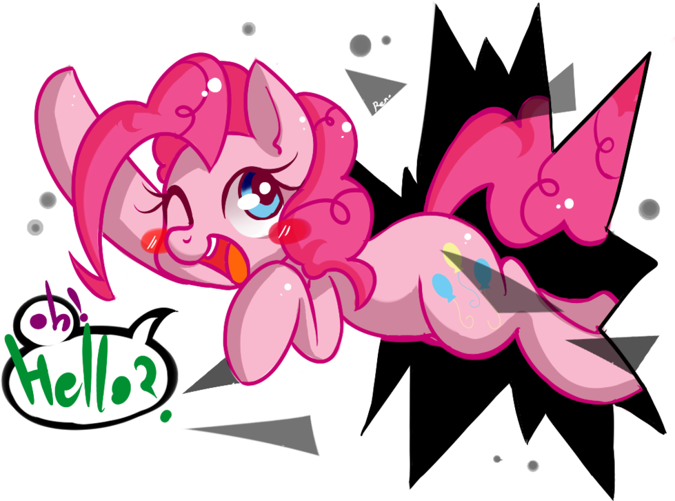 Cute Pinkie Pie Art Clipart (1024x745), Png Download
