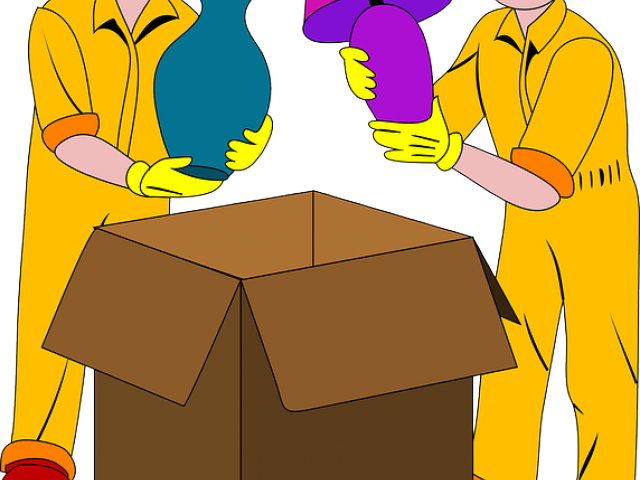 Furniture Clipart Removal - Packing A Box - Png Download (640x480), Png Download