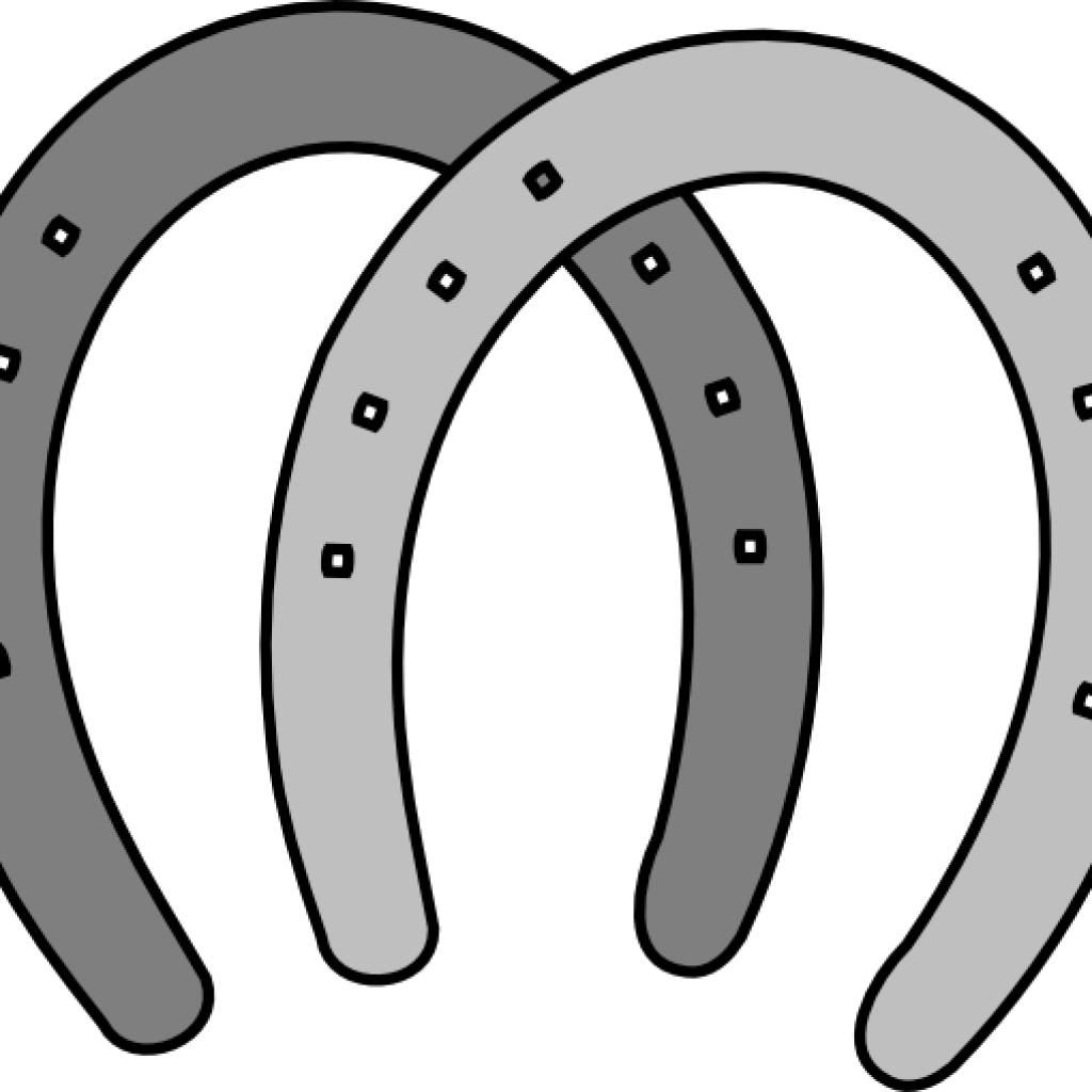 Horseshoe Clipart Double Horseshoe Clipart Clipart - Horseshoe - Png Download (1024x1024), Png Download