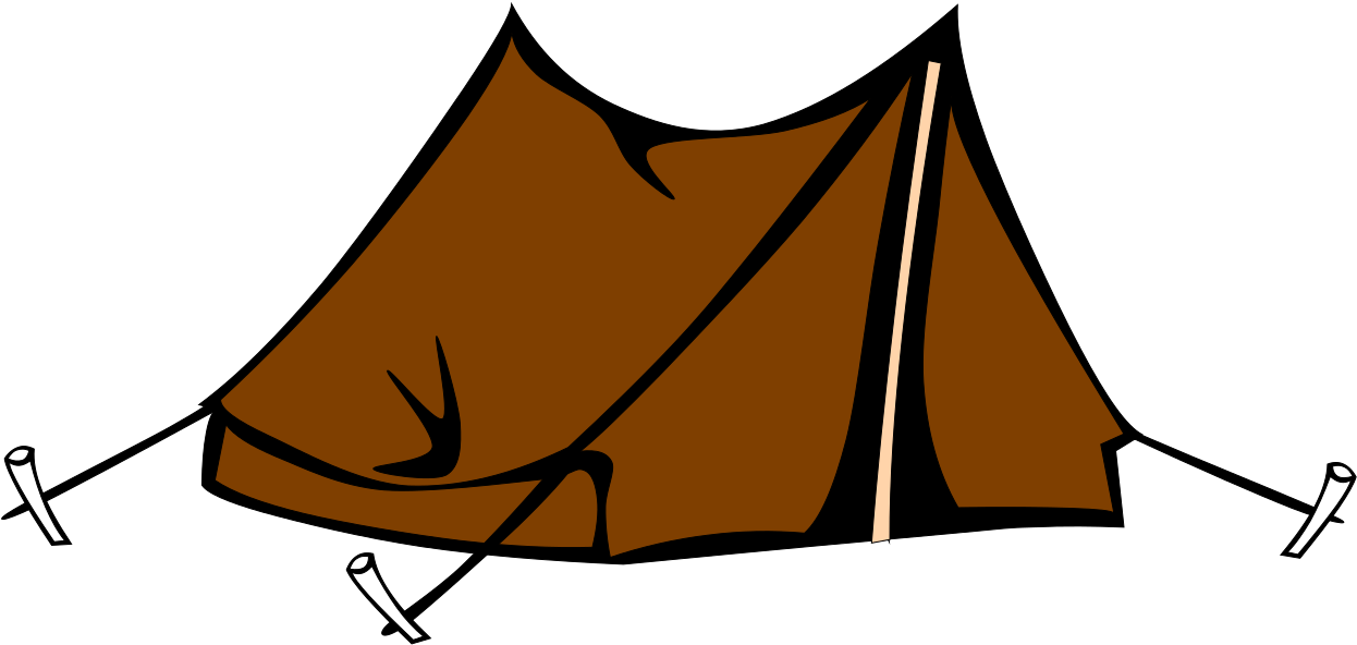 Kit Items For Survival, Exploration Tourism And Camping - Transparent Tent Clipart - Png Download (961x459), Png Download