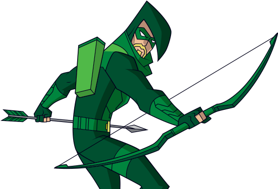 Batman Unlimited Green Arrow Clipart (1600x413), Png Download