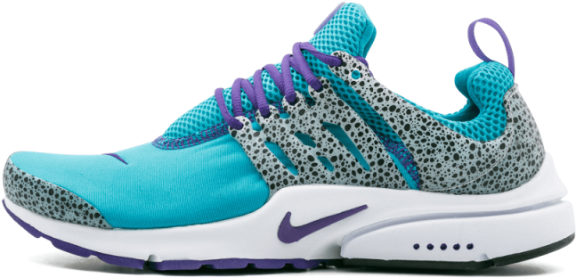 Nike Air Presto Qs Turbo Green/court Purple 886043-300 - Nike Air Presto Qs 9 Shoes Turbo Green / Court Purple Clipart (800x800), Png Download