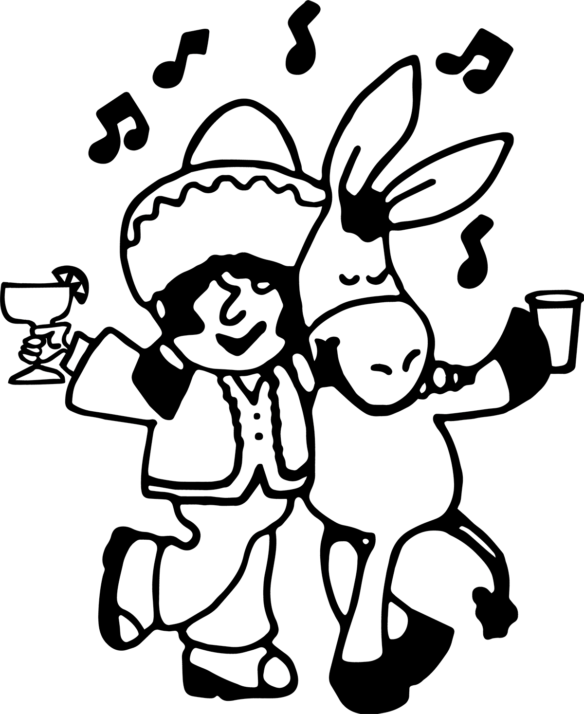 Margarita And Hand Adjusted Clipart (1200x1467), Png Download