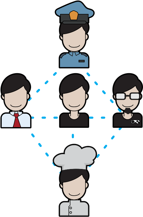 Man Changing Careers Cartoon - Wikimedia Commons Clipart (582x768), Png Download