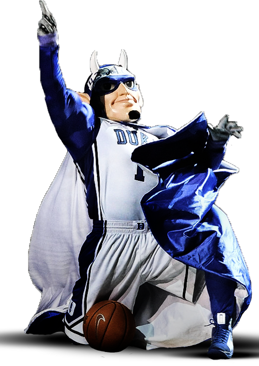 Duke Blue Planet - Duke Blue Devils Men's Basketball Clipart (507x717), Png Download