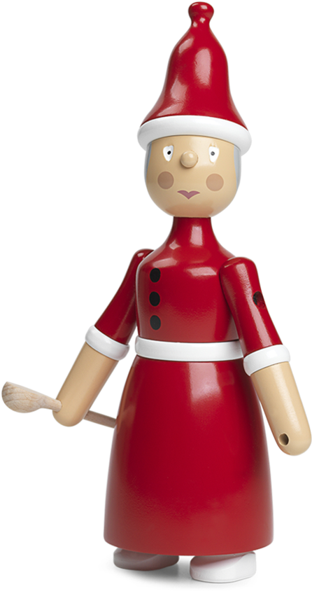 Kay Bojesen Santa Clara/ Mrs Santa Clipart (1024x1024), Png Download