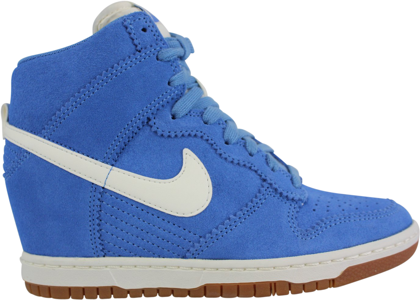 Nike Dunk Sky High Bleu - Sneakers Clipart (1600x1066), Png Download