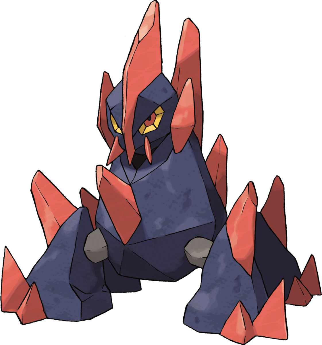 Pokemon Gigalith Clipart (900x962), Png Download