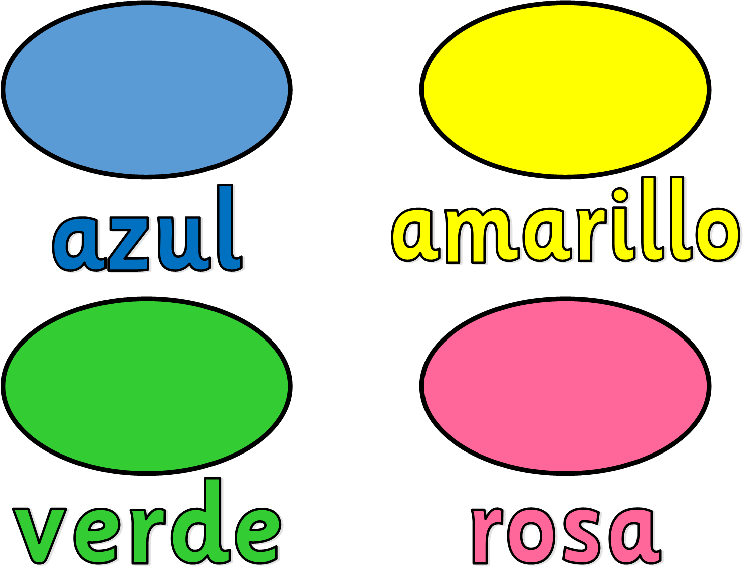 Today, We Practised Reading The Colour Words And Threading - Area Del Circulo Clipart (1479x1127), Png Download