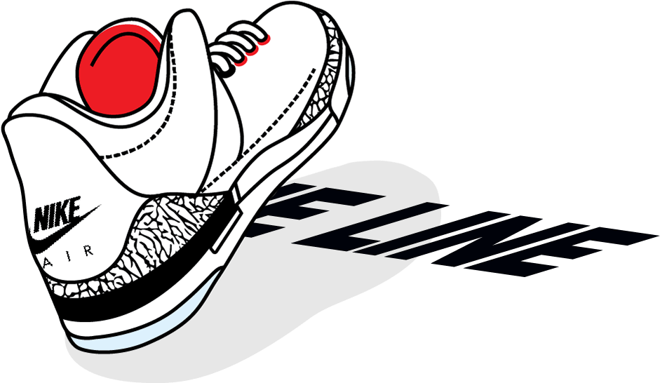 Emojis Created Before The Revamp - Nike Clipart (1000x1000), Png Download