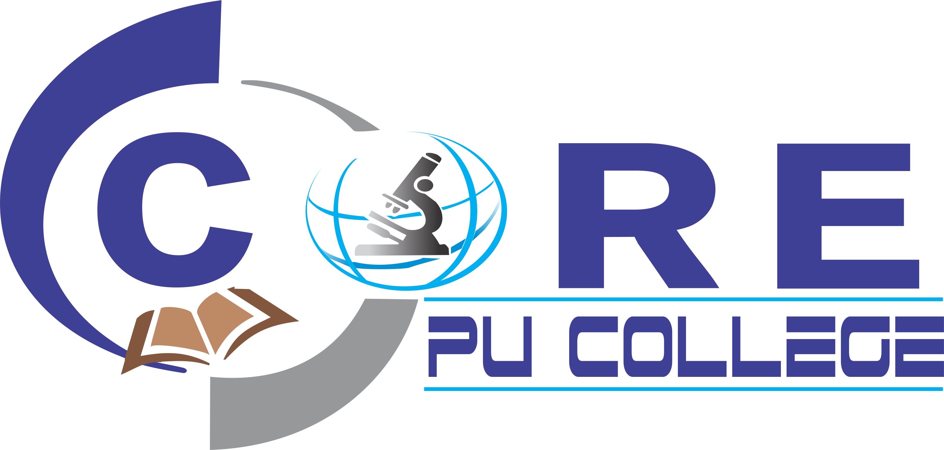 Core Pu College Clipart (3121x1489), Png Download