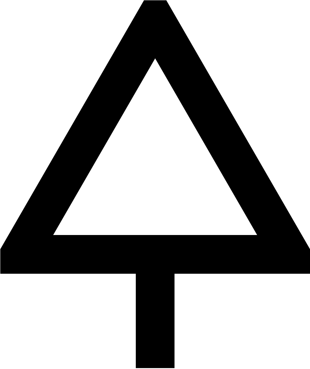 Map Symbol For Forest Clipart (1024x1280), Png Download