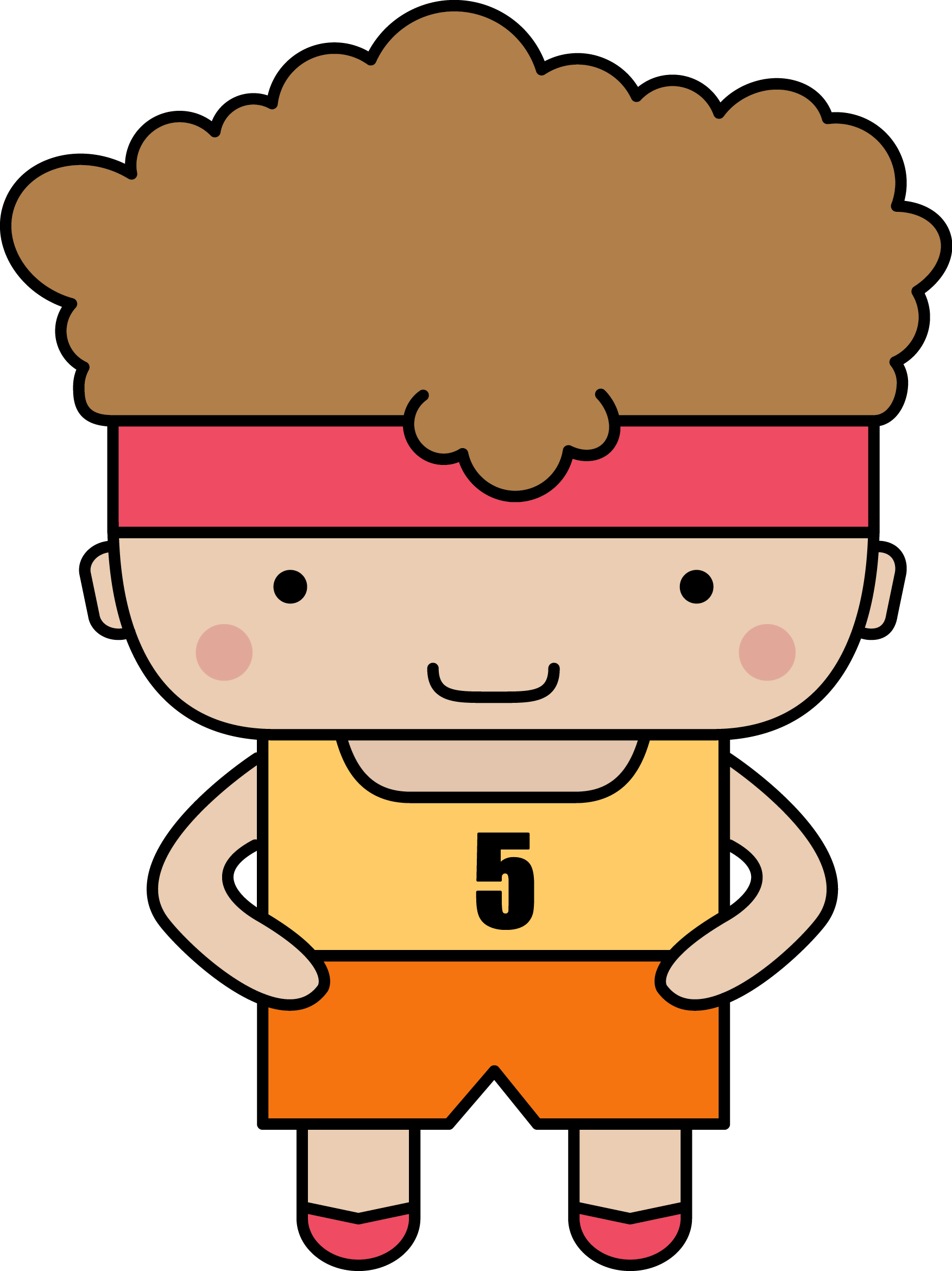 Drawing Sports Man Clipart (1753x2340), Png Download