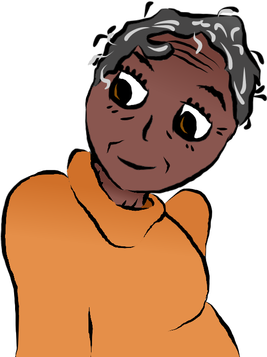 Momma C's Mugshot From Hope Without A Cause - Cartoon Clipart (671x718), Png Download