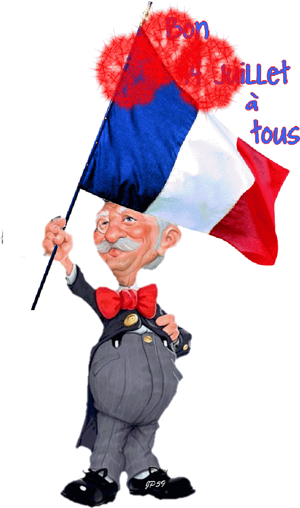 Mamiekéké Pleure Son Ami Michel Werlen Dit Mickey - Bastille Day Clipart (619x1053), Png Download