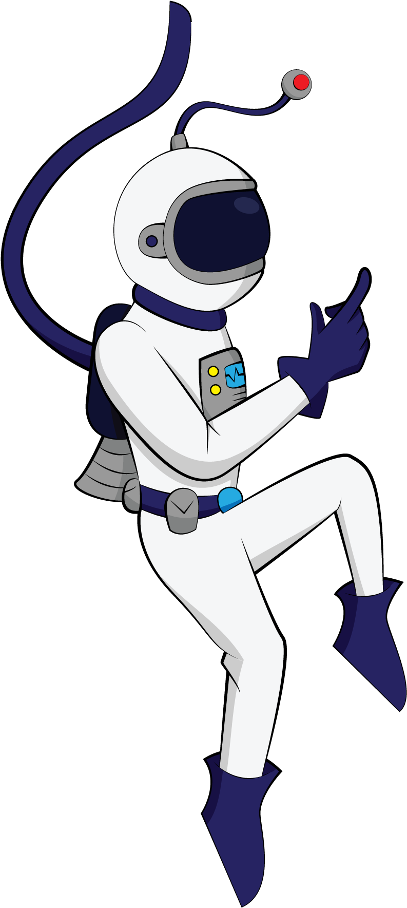 Cos & Mo's Galactic Puffs Cereal Box And Characters - Cartoon Clipart (912x1851), Png Download