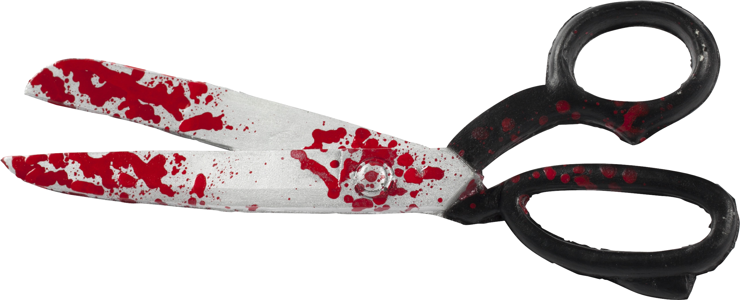 Bloody Scissors Halloween Prop Clipart (3600x2400), Png Download