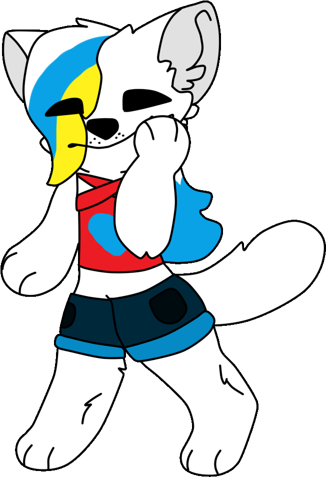 Sorry I Ain't Got No Money By Wolfiesark On Deviantart - Cartoon Clipart (800x1000), Png Download