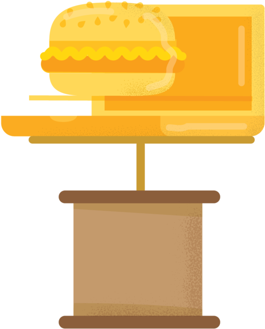 View - Hot Dog Clipart (572x768), Png Download