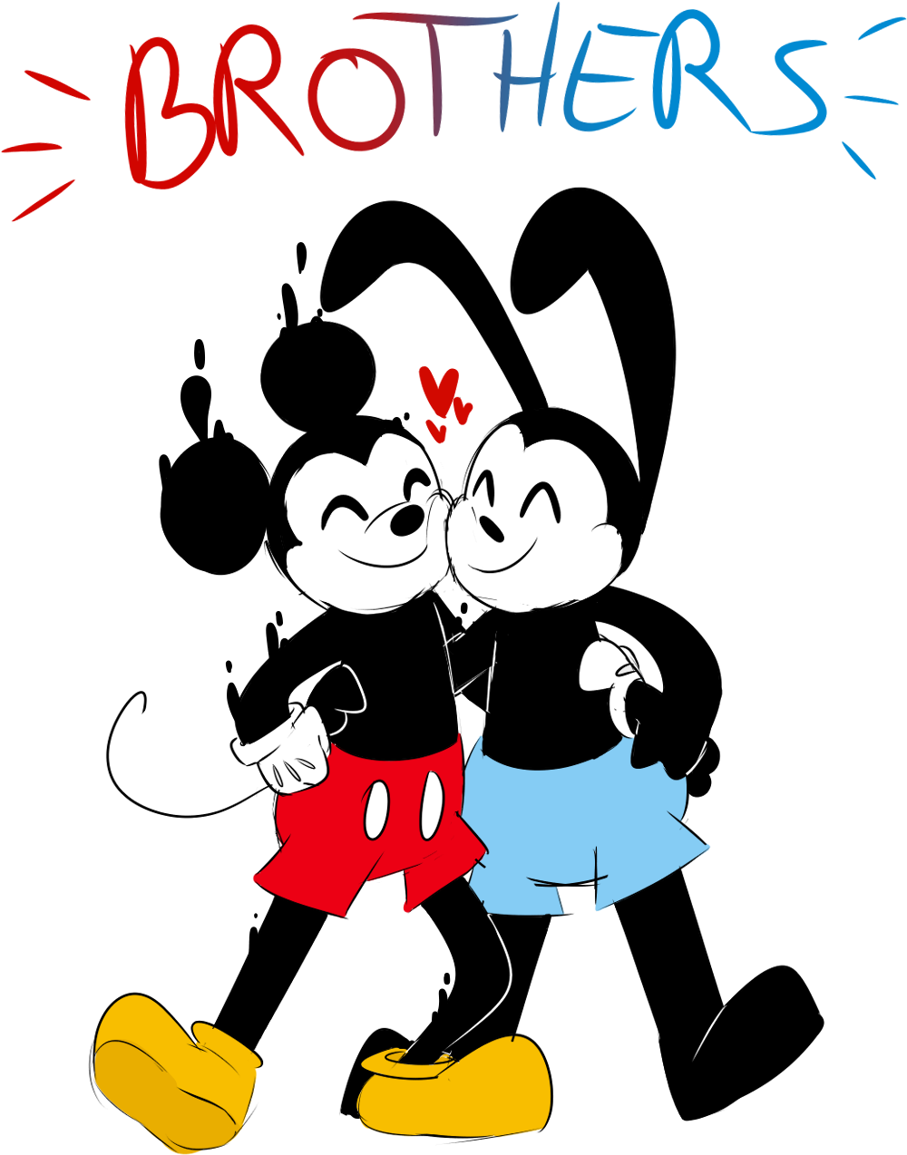 Bless This Mess I've Been Re-playing The Epic Mickey - Cartoon Clipart (1280x1350), Png Download