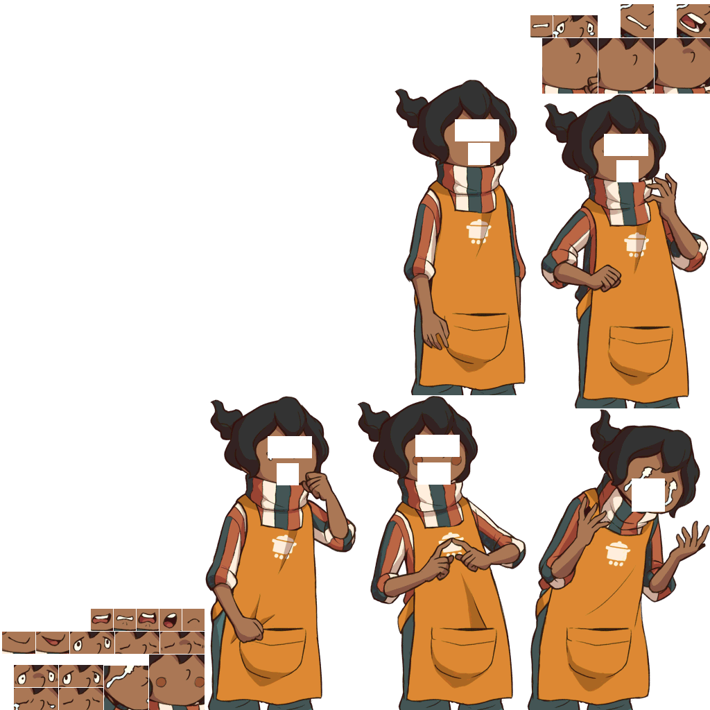 Click For Full Sized Image Uttar Mistry - Layton Brothers Mystery Room Sprites Clipart (1024x1024), Png Download