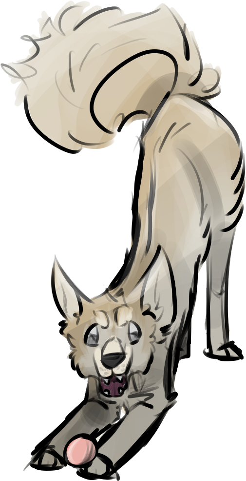 Golden Retriever Husky Mix - Dog Clipart (900x1200), Png Download