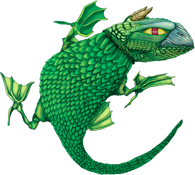 Wall Dog Lizard - Graphic Design Lizard Clipart (1024x786), Png Download