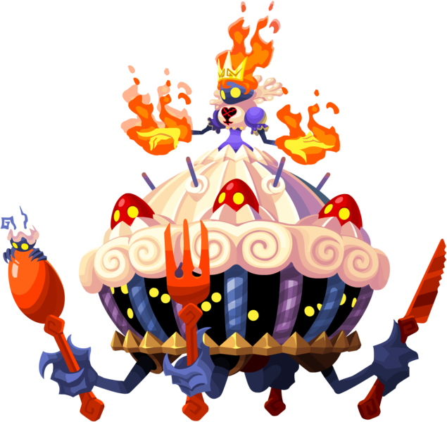 Crabby Cake Heartless - Crabby Cake Khux Clipart (635x600), Png Download