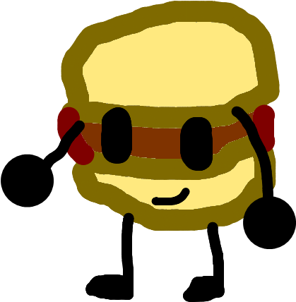Nugget In A Biscuit - Wiki Clipart (800x600), Png Download