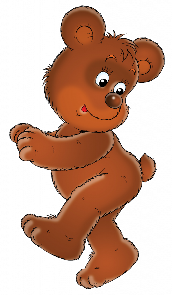 Bear Clipart (597x1024), Png Download